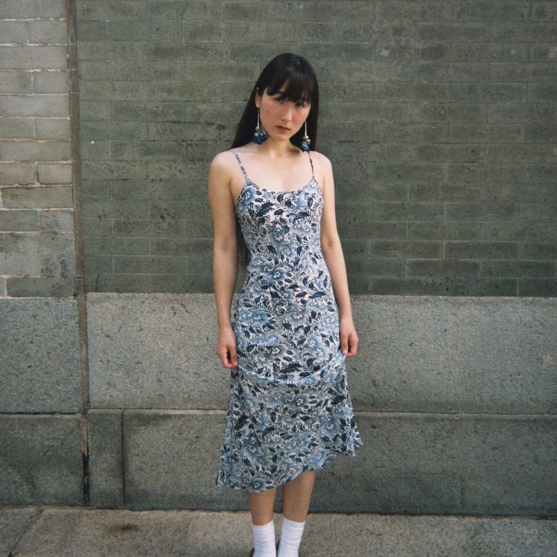 THE SOFIA in cobalt-blue