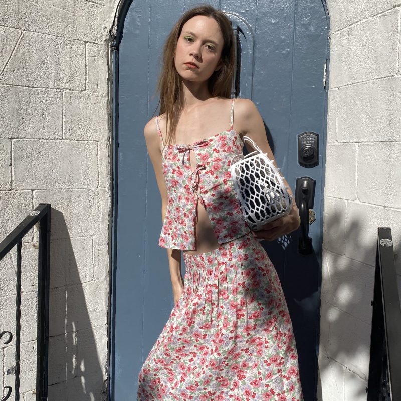 THE NORA Top & THE VERA Skirt in eden