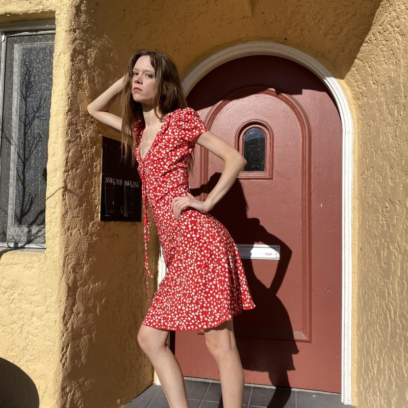 THE LUNA in red hearts