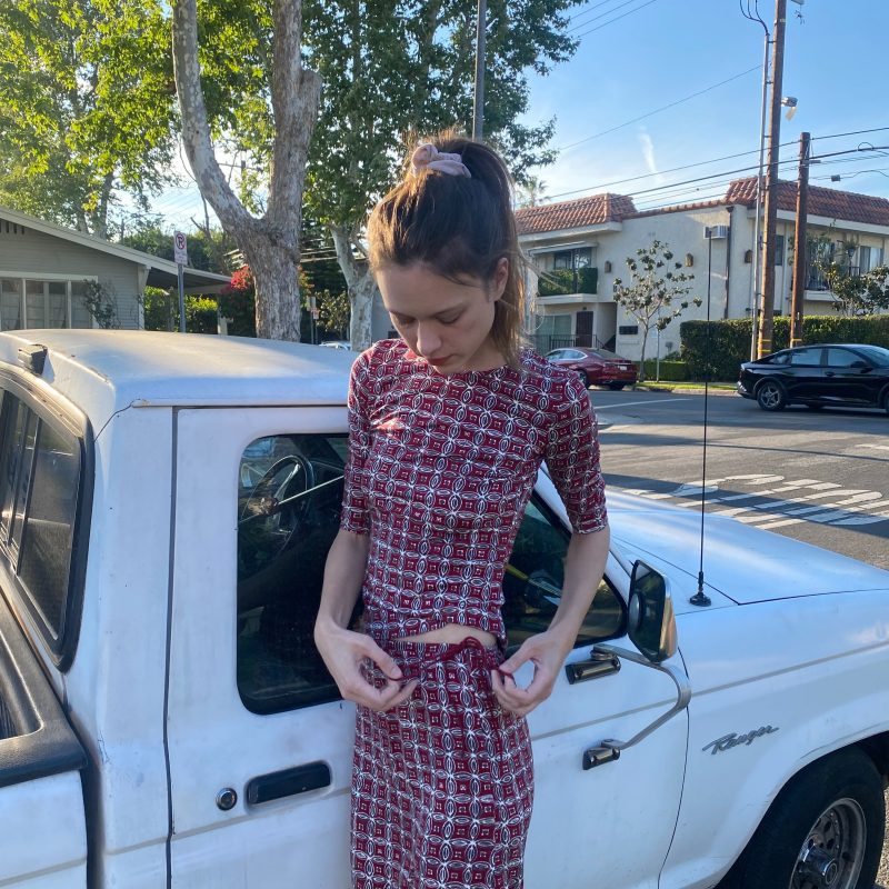 THE JULIET SET in red dahlia