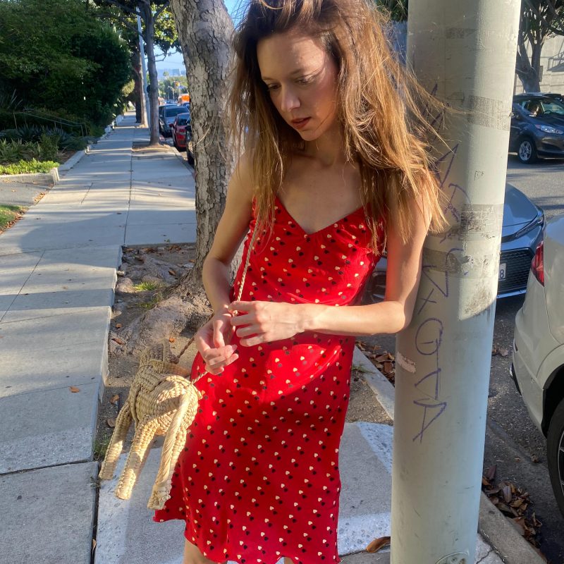 THE DIANE in red
